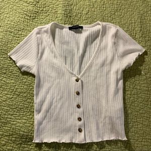 forever 21 white top